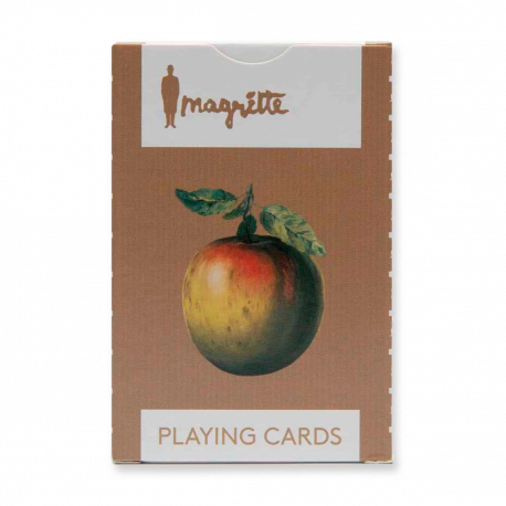 MAGRITTE´S APPLE PLAYING CARDS|MAGRITTE PLAYING CARDS