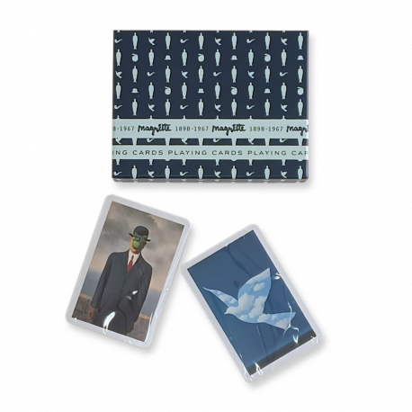 MAGRITTE DOUBLE PACK PLAYING CARDS|MAGRITTE PLAYING CARDS