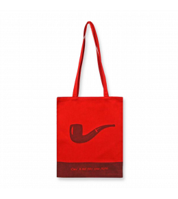 MAGRITTE´S PIPE TOTE BAG|MAGRITTE TOTE BAG
