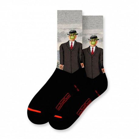 "THE SON OF MAN" MAGRITTE SOCKS 