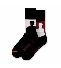 MAGRITTE'S "THE DECALCOMANIA" SOCKS
