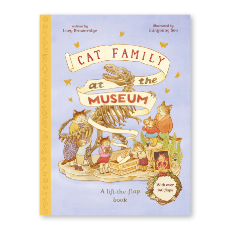 CAT FAMILY AT THE MUSEUM