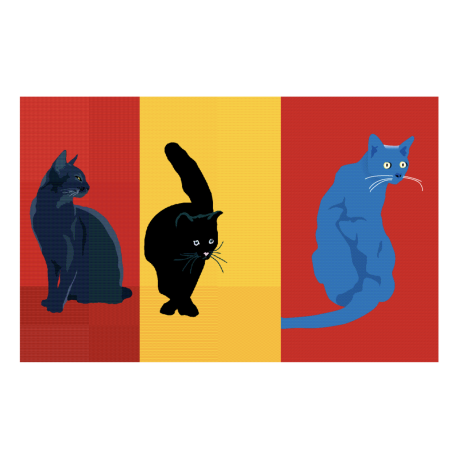 Gatos en el arte