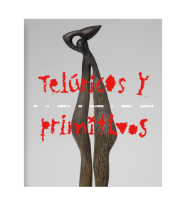 Catálogo exposición Telúricos y Primitivos
