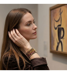 “Telluric & Primitive” Bracelet — Exclusive Carmen Thyssen Málaga Museum Edition