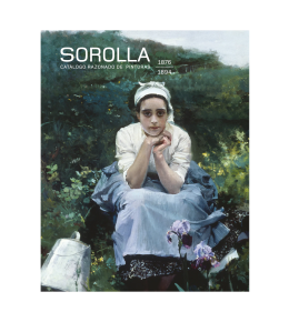 Sorolla. Catálogo razonado de pinturas 1876‑1894