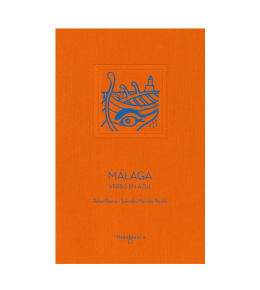 MALAGA. Verso en azul