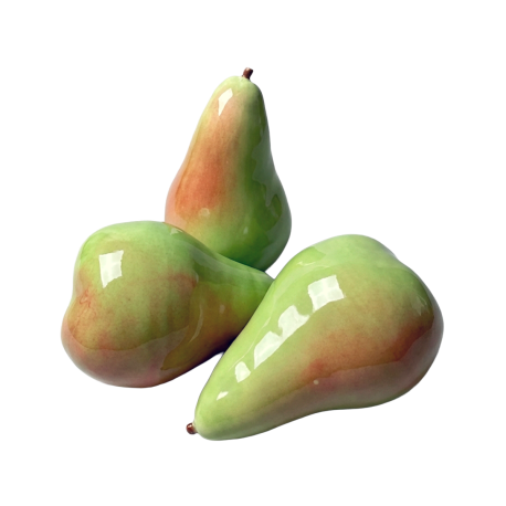 HANDMADE CERAMIC DECORATIVE PEAR|CERAMIC PEAR