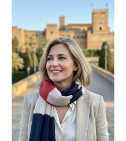 “Telluric” Wool Scarf