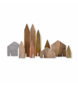 ESCULTURAS MINI CASITAS